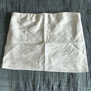 Reformation Linen Crop Top